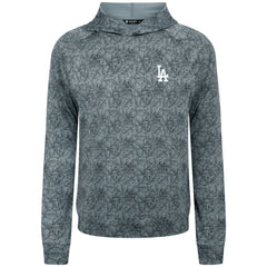 Los Angeles Dodgers Levelwear Albatross Raglan Hoodie Gray