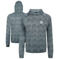 New York Yankees Levelwear Albatross Raglan Hoodie Gray