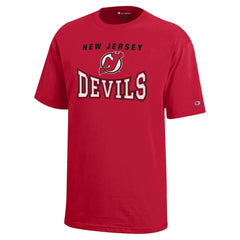 New Jersey Devils Champion Youth Graphic T-Shirt Red