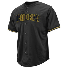 San Diego Padres Profile Big & Tall Pop Fashion Jersey - Black