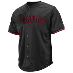 Philadelphia Phillies Profile Big & Tall Pop Fashion Jersey - Black