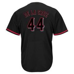 Elly De La Cruz Cincinnati Reds Profile Big & Tall Pop Fashion Jersey - Black