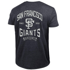 San Francisco Giants Champion Vintage 3-Hit Tri-Blend T-Shirt Black