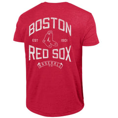 Boston Red Sox Champion Vintage 3-Hit Tri-Blend T-Shirt Red