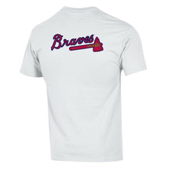 Atlanta Braves Champion 3-Hit Jersey T-Shirt White