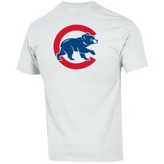 Chicago Cubs Champion 3-Hit Jersey T-Shirt White