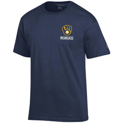 Milwaukee Brewers Champion Jersey T-Shirt Navy