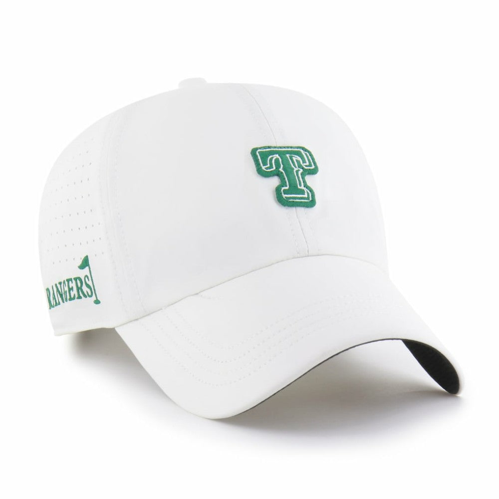 Texas Rangers Elevated Greens Clean Up Adjustable Hat White | 47 brand