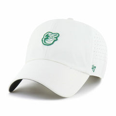 Baltimore Orioles Elevated Greens Clean Up Adjustable Hat White | 47 brand