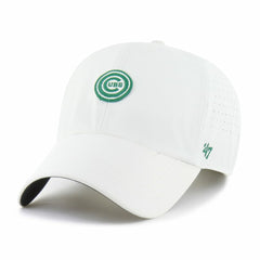 Chicago Cubs Elevated Greens Clean Up Adjustable Hat White | 47 brand