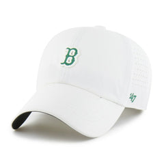 Boston Red Sox Elevated Greens Clean Up Adjustable Hat White | 47 brand