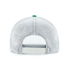 Los Angeles Dodgers Elevated Greens Adjustable Trucker Hat Kelly Green/White | 47 brand