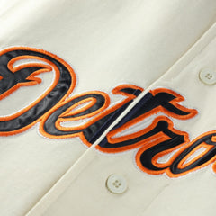 Detroit Tigers Profile Big & Tall Two-Color Fashion Jersey Cream/Navy