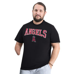 Los Angeles Angels G-III Sports by Carl Banks Adaptive Classic Team Spirit T-Shirt Navy