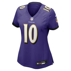 DeAndre Hopkins Baltimore Ravens Women's Team Game Jersey - Purple