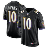 DeAndre Hopkins Baltimore Ravens Alternate Game Jersey - Black