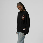 Philadelphia Flyers Mitchell & Ness Women's Vintage Crewneck Sweatshirt Black