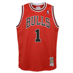 Derrick Rose Chicago Bulls Youth 2008/09 Hardwood Classics Swingman Jersey sale - Red