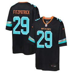 Minkah Fitzpatrick Miami Dolphins Youth 2025 Rivalries Collection Game Jersey - Pitch Blue