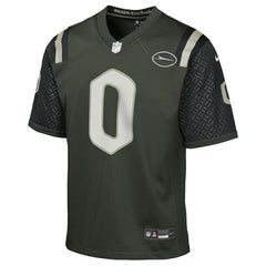 Braelon Allen New York Jets Youth 2025 Rivalries Collection Game Jersey - Gotham Green
