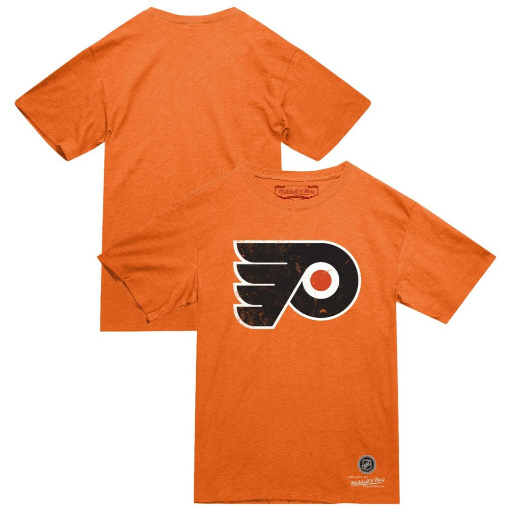 Philadelphia Flyers Mitchell & Ness Heritage T-Shirt Orange