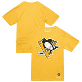 Pittsburgh Penguins Mitchell & Ness Heritage T-Shirt Gold