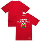 Chicago Blackhawks Mitchell & Ness Heritage T-Shirt Red
