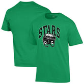 Dallas Stars Champion Helmet T-Shirt Kelly Green