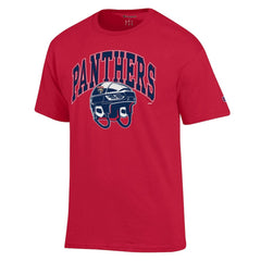 Florida Panthers Champion Helmet T-Shirt Red