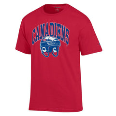 Montreal Canadiens Champion Helmet T-Shirt Red