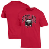 Carolina Hurricanes Champion Helmet T-Shirt Red
