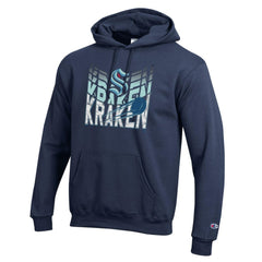 Seattle Kraken Champion Powerblend Hoodie Navy