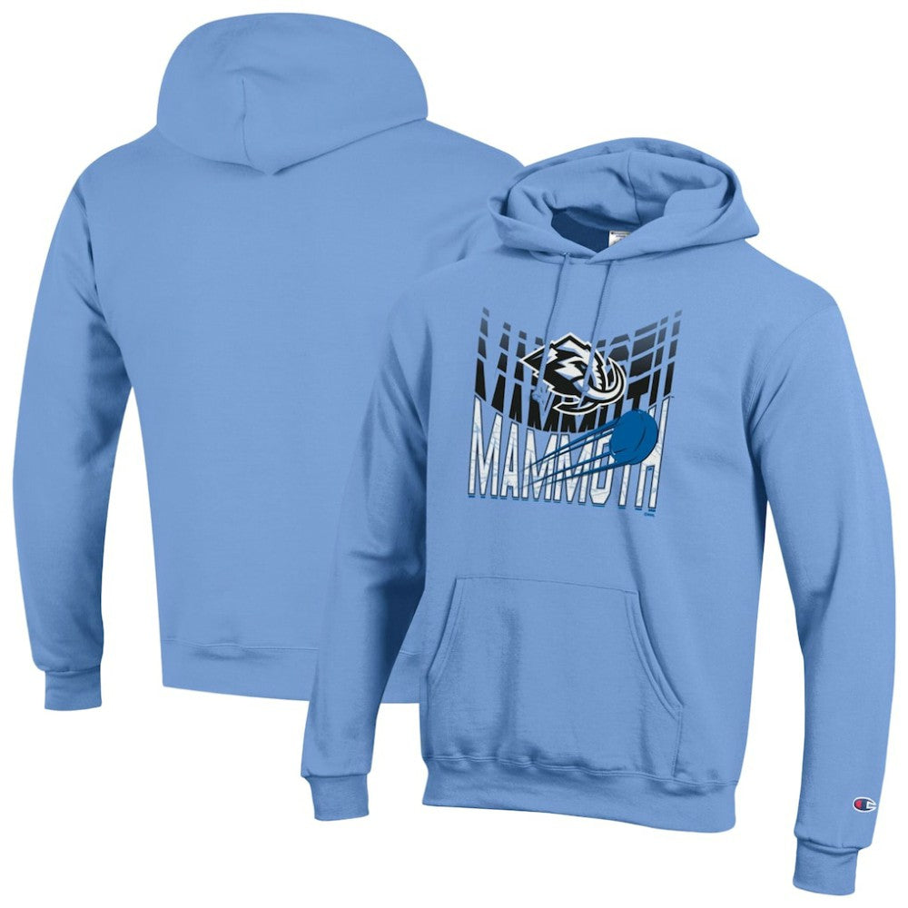 Utah Mammoth Champion Powerblend Hoodie Light Blue