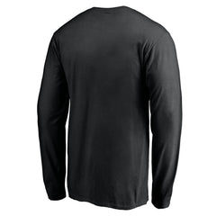 Milwaukee Brewers Team Logo Long Sleeve T-Shirt Black