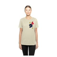 Boston Red Sox Women's Stars & Cap T-Shirt Cream | New Era