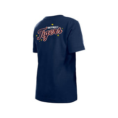 Detroit Tigers Youth Stars & Cap T-Shirt Navy | New Era
