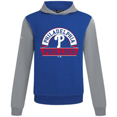 Philadelphia Phillies Levelwear Throwback Ultimate Banner Arch Hoodie Royal