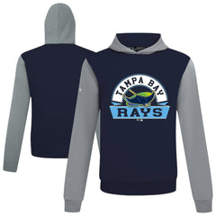 Tampa Bay Rays Levelwear Throwback Ultimate Banner Arch Hoodie Navy