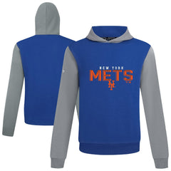 New York Mets Levelwear Throwback Carve Ultimate Hoodie Royal
