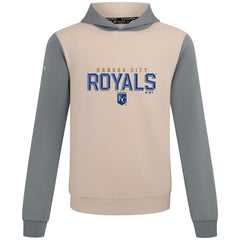 Kansas City Royals Levelwear Throwback Carve Ultimate Hoodie Sand