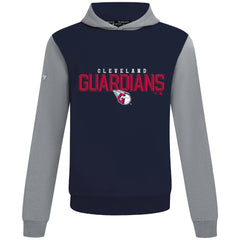 Cleveland Guardians Levelwear Throwback Carve Ultimate Hoodie Navy