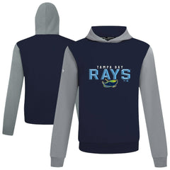 Tampa Bay Rays Levelwear Throwback Carve Ultimate Hoodie Navy
