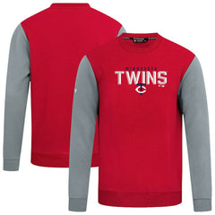 Minnesota Twins Levelwear Throwback Ultimate Carve Sweatshirt Red