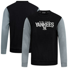 New York Yankees Levelwear Throwback Ultimate Carve Sweatshirt Black