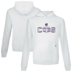 Chicago Cubs Levelwear Relay Journey Pullover Hoodie White