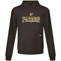 San Diego Padres Levelwear Relay Journey Pullover Hoodie Brown