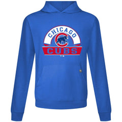 Chicago Cubs Levelwear Relay Banner Arch Pullover Hoodie Royal