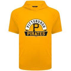 Pittsburgh Pirates Levelwear Phase Banner Arch Hoodie T-Shirt Gold