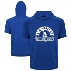 Los Angeles Dodgers Levelwear Phase Banner Arch Hoodie T-Shirt Royal