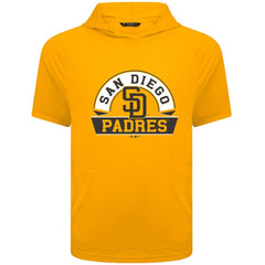 San Diego Padres Levelwear Phase Banner Arch Hoodie T-Shirt Gold